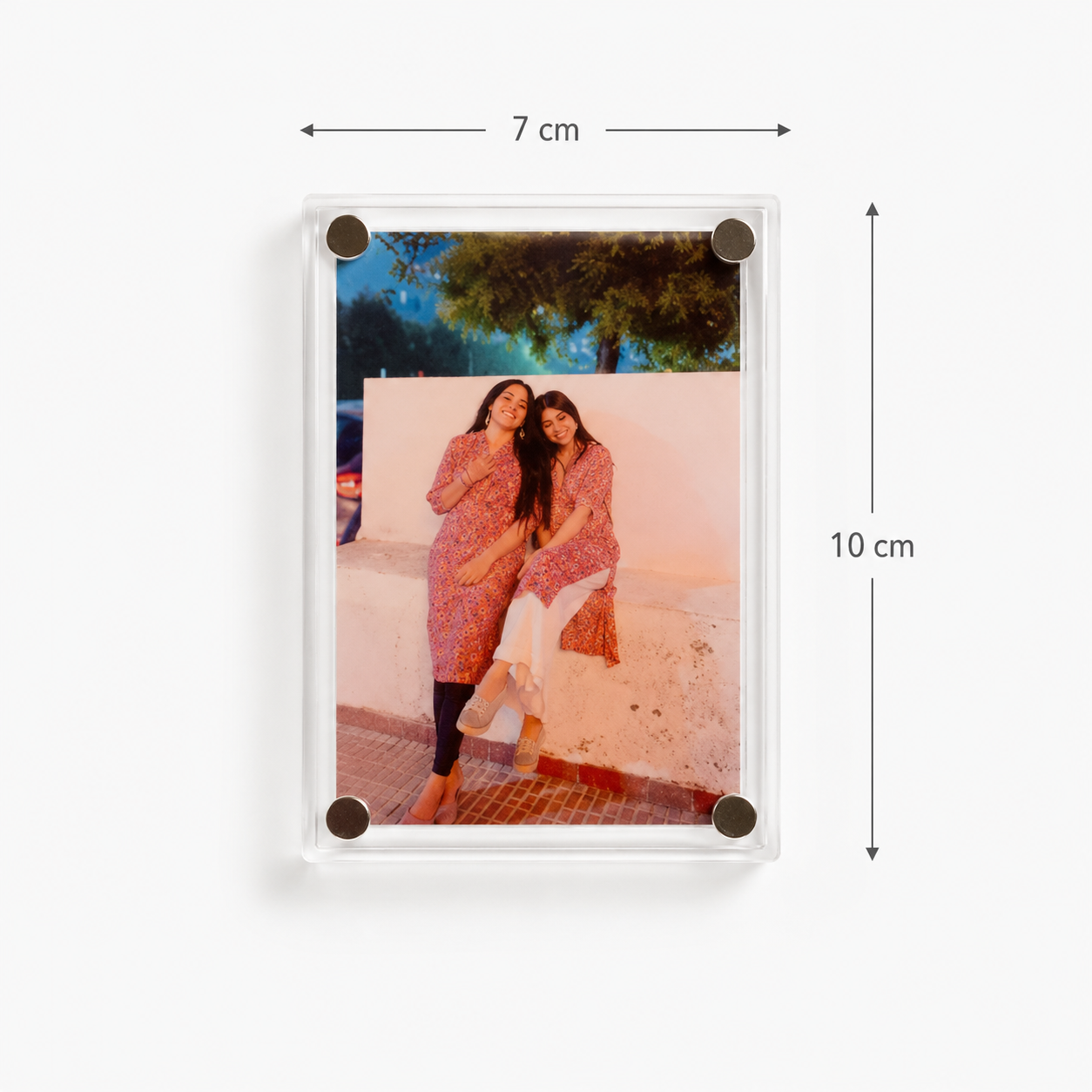 Acrylic™ Şeffaf Manyetik Fotoğraf Çerçevesi Seti